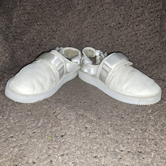 SUICOKE OG-061 White Shearling Sabot Sandals-Sz 42/9 Men-Excellent - Picture 4 of 9